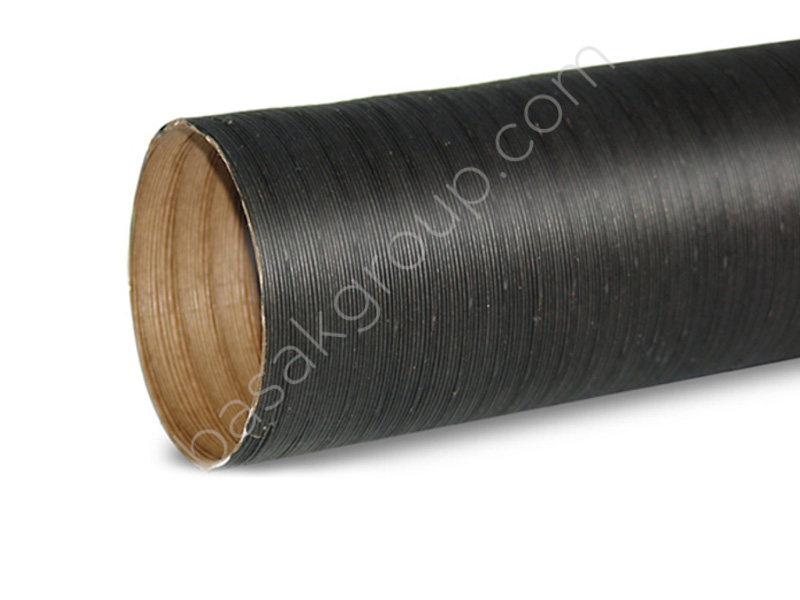 Sıcak Soğuk Hava Dağıtım İçin Alüminyum Kraft Hortum – Siyah