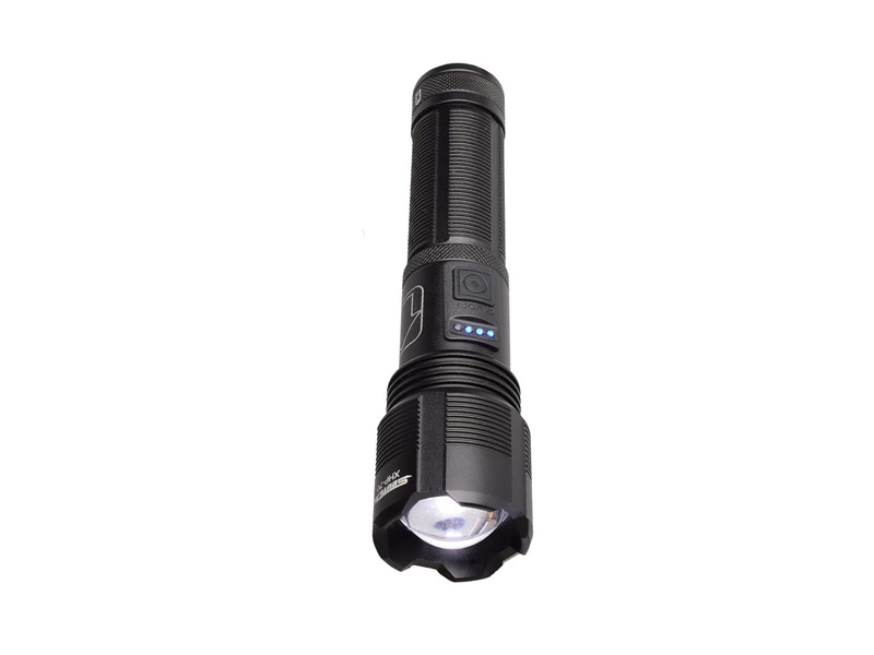 TC24-36 Metal Gövdeli Zoomlu USB Şarjlı El Feneri 800 LM